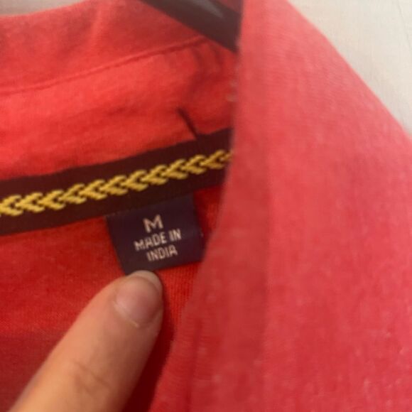 Charleston Threads orange short sleeve‎ polo, size medium - Picture 6 of 6